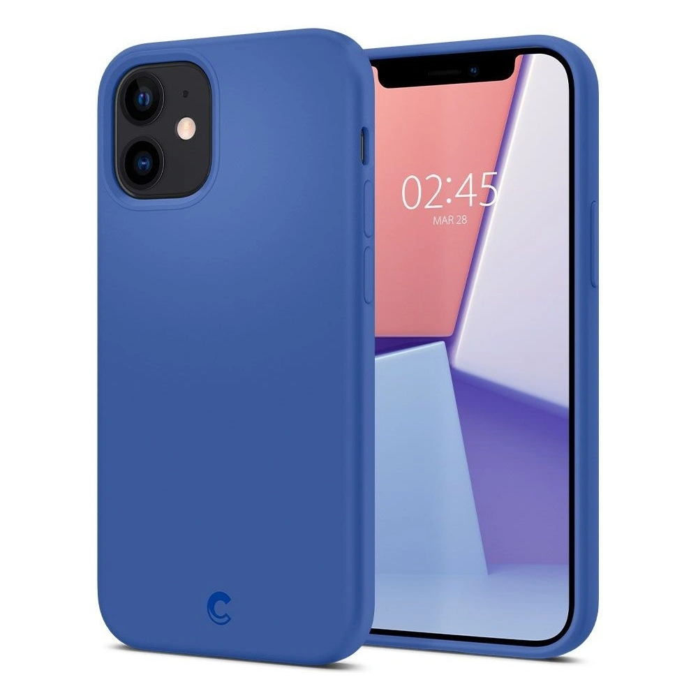 Wholesale Spigen Cyrill Silicone Apple iPhone 12 Mini Linen Blue - SPN1323BLU - {ean13} - Hurt