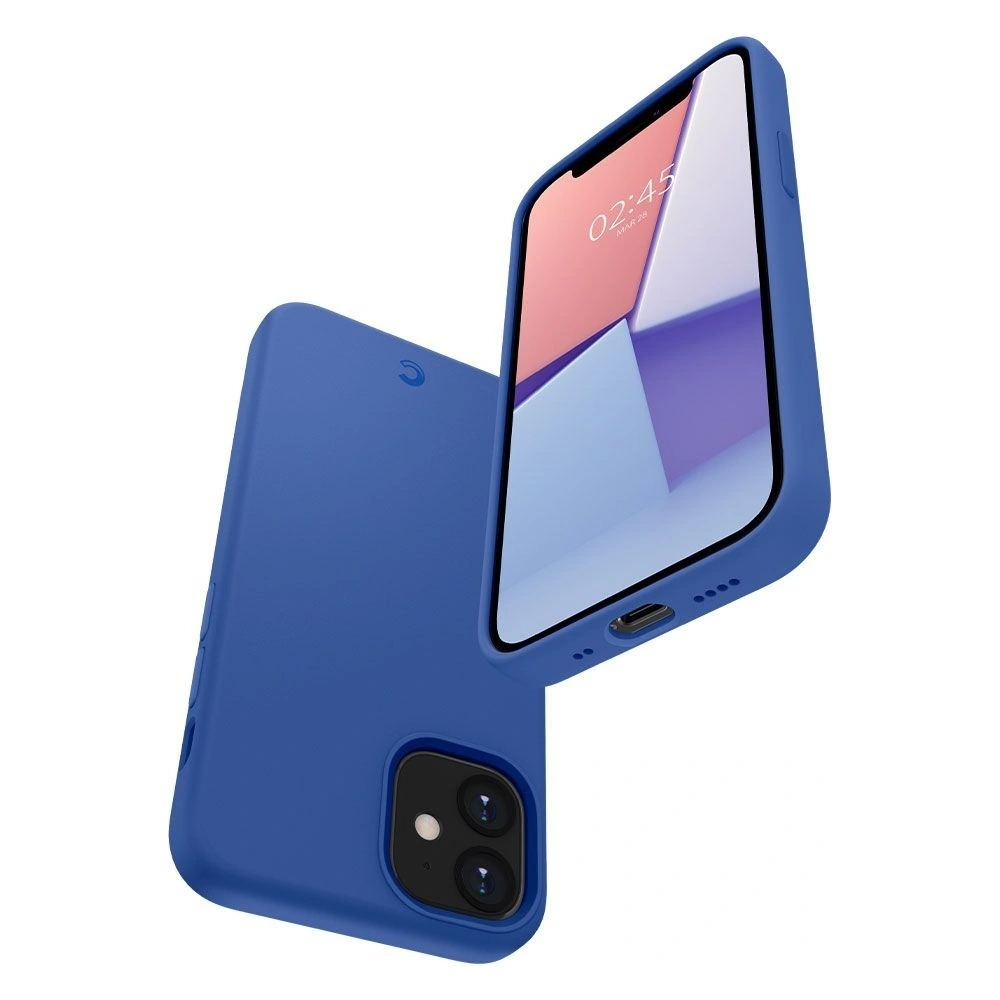 Hurtownia GSM - Etui Spigen Cyrill Silicone Apple iPhone 12 mini Linen Blue - SPN1323BLU - {ean13} - Hurt