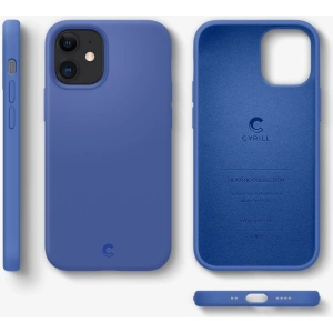 Etui Spigen Cyrill Silicone Apple iPhone 12 mini Linen Blue