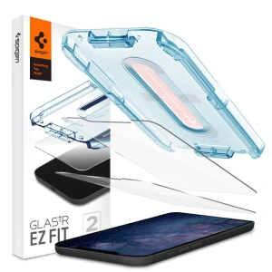 Szkło hartowane Spigen GLAS.tR ez Fit Apple iPhone 12 mini [2 PACK]