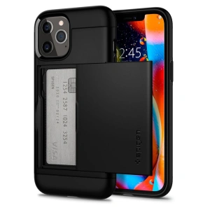 Etui Spigen Slim Armor CS Apple iPhone 12/12 Pro Black