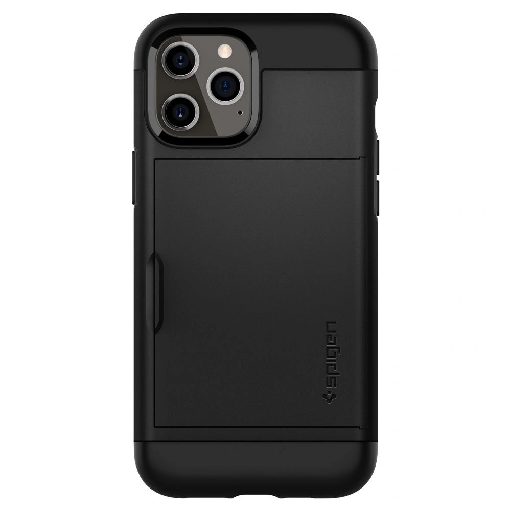 Hurtownia GSM - Etui Spigen Slim Armor CS Apple iPhone 12/12 Pro Black - SPN1343 - {ean13} - Hurt