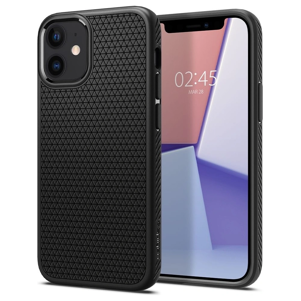 Hurtownia GSM - Etui Spigen Liquid Air Apple iPhone 12 mini Matte Black - SPN1344BLK - {ean13} - Hurt