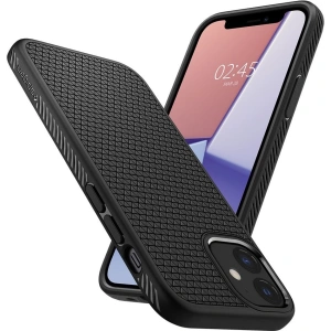 Hurtownia GSM - Etui Spigen Liquid Air Apple iPhone 12 mini Matt Schwarz - SPN1344BLK - {ean13} - Hurt