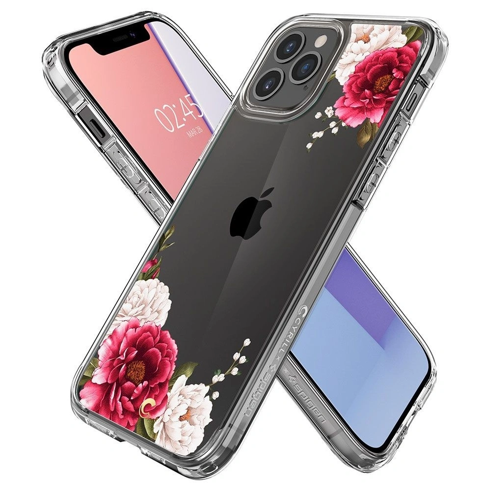 Wholesale Spigen Cyrill Cecile Apple iPhone 12 Pro Max Red Floral - SPN1346RED - {ean13} - Hurt