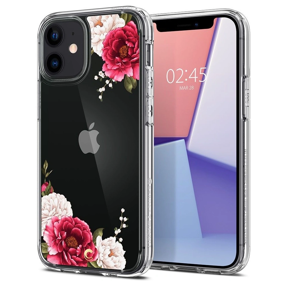 Hurtownia GSM - Etui Spigen Cyrill Cecile Apple iPhone 12 mini Red Floral - SPN1347RED - {ean13} - Hurt