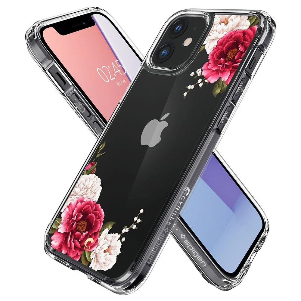 Hurtownia GSM - Etui Spigen Cyrill Cecile Apple iPhone 12 mini Red Floral - SPN1347RED - {ean13} - Hurt