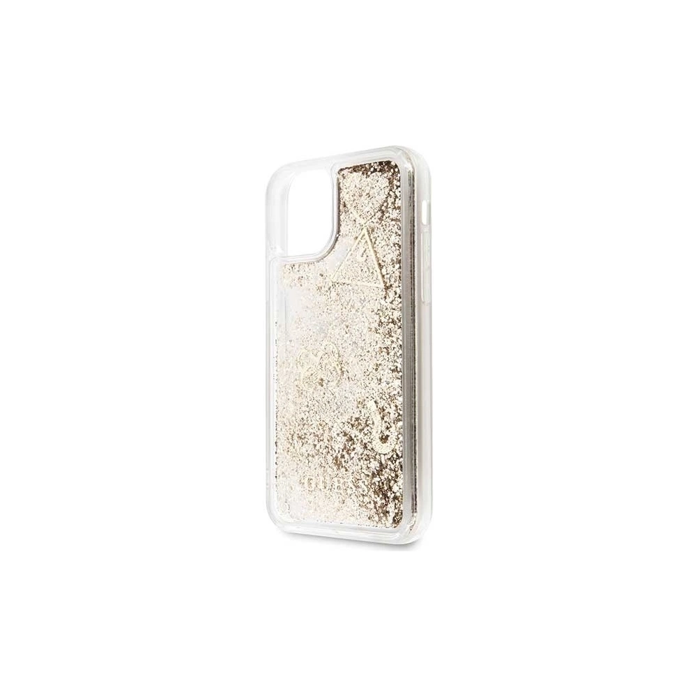 Hurtownia GSM - Guess GUOHCN61GLHFLGO Apple iPhone 11 gold/złoty hardcase Glitter Charms - GUE663GLD - {ean13} - Hurt