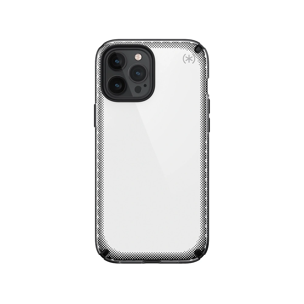 Hurtownia GSM - Etui Speck Presidio2 Armor Cloud Apple iPhone 12 Pro Max z powłoką MICROBAN (Clear/Black) - SPK195CLBLK - {ean13} - Hurt