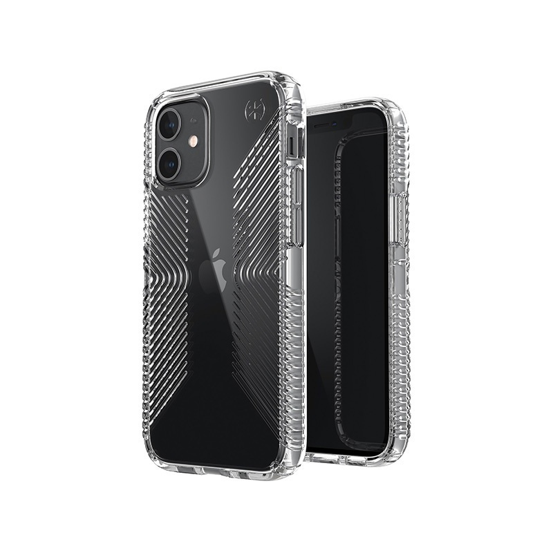 Hurtownia Speck - 848709090812 - SPK194CL - Etui Speck Presidio Perfect-Clear with Grips Apple iPhone 12 mini z powłoką MICROBAN (Clear) - B2B homescreen