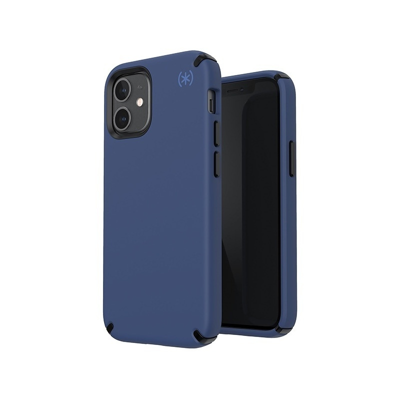 Speck Distributor - 848709090584 - SPK189BLU - Speck Presidio2 Pro Apple iPhone 12 Mini with MICROBAN (Coastal Blue/Stormblue) - B2B homescreen