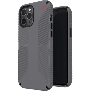 Etui Speck Presidio2 Grip Apple iPhone 12 Pro Max z powłoką MICROBAN (Graphite Grey/Bold Red)