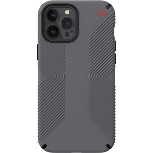 Etui Speck Presidio2 Grip Apple iPhone 12 Pro Max z powłoką MICROBAN (Graphite Grey/Bold Red)