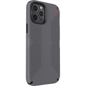 Etui Speck Presidio2 Grip Apple iPhone 12 Pro Max z powłoką MICROBAN (Graphite Grey/Bold Red)