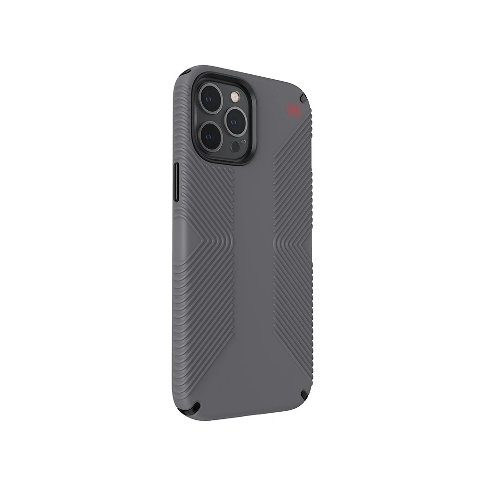 Hurtownia GSM - Etui Speck Presidio2 Grip Apple iPhone 12 Pro Max z powłoką MICROBAN (Graphite Grey/Bold Red) - SPK172GRYRED - {ean13} - Hurt