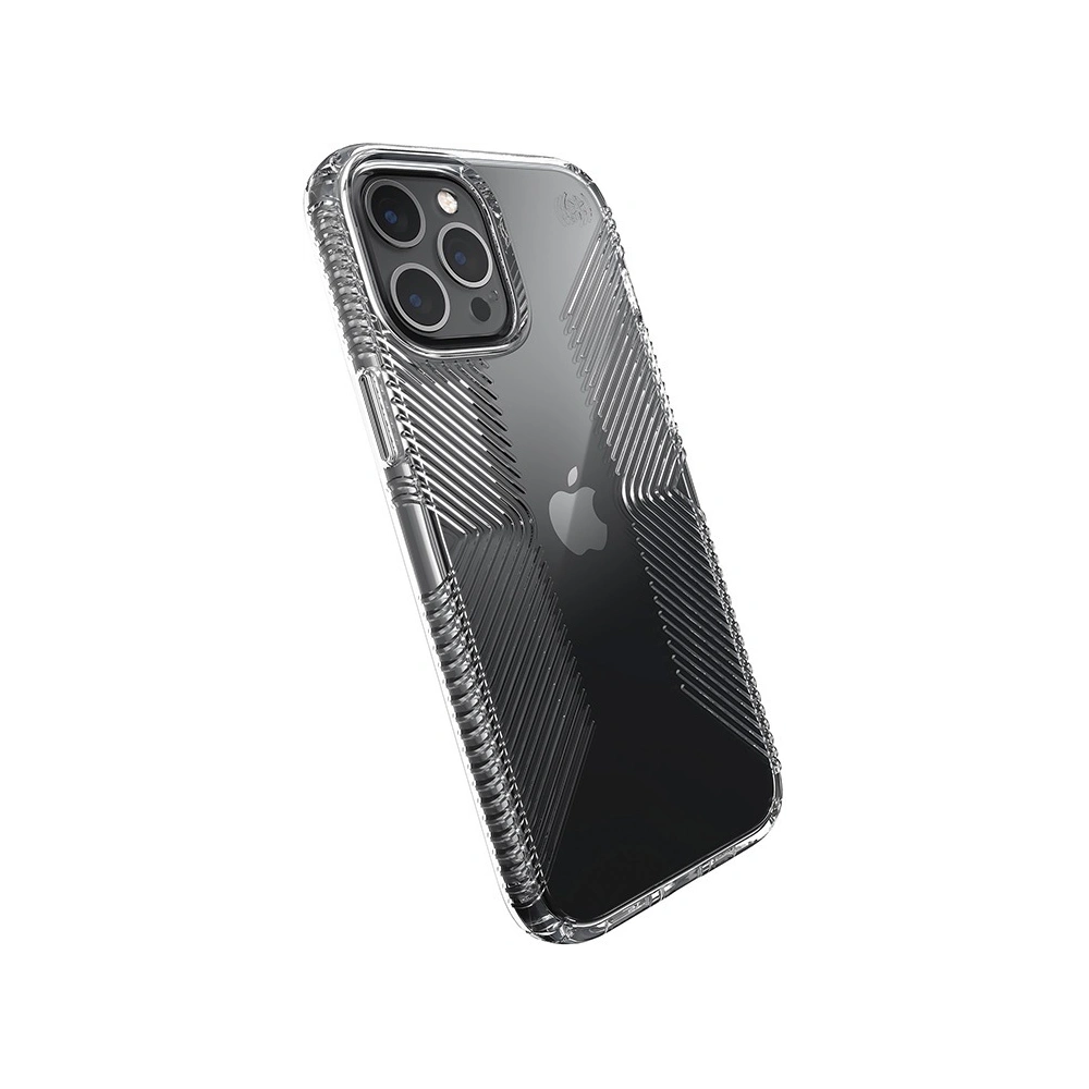 Hurtownia GSM - Etui Speck Presidio Perfect-Clear with Grips Apple iPhone 12 Pro Max z powłoką MICROBAN (Clear) - SPK170CL - {ean13} - Hurt