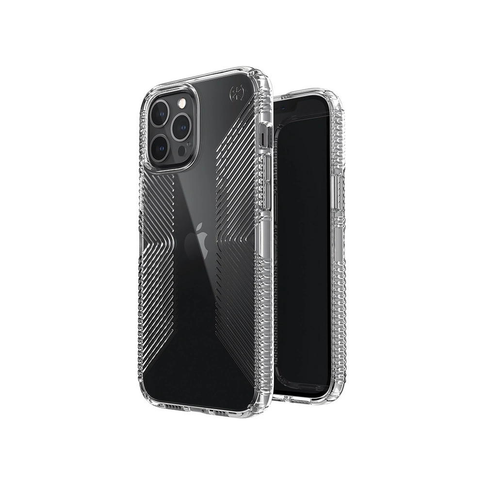 Hurtownia GSM - Etui Speck Presidio Perfect-Clear with Grips Apple iPhone 12 Pro Max z powłoką MICROBAN (Clear) - SPK170CL - {ean13} - Hurt