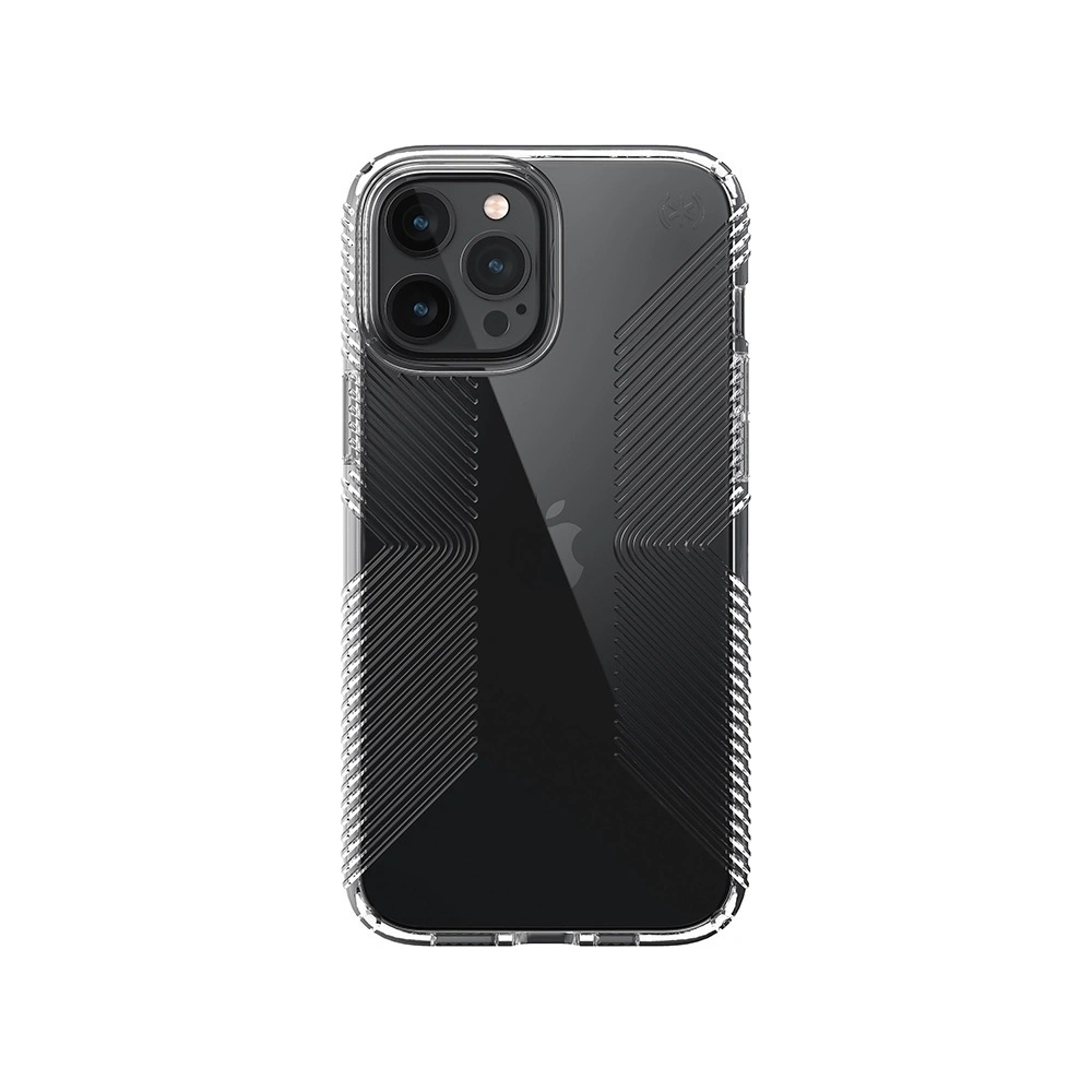 Hurtownia GSM - Etui Speck Presidio Perfect-Clear with Grips Apple iPhone 12 Pro Max z powłoką MICROBAN (Clear) - SPK170CL - {ean13} - Hurt