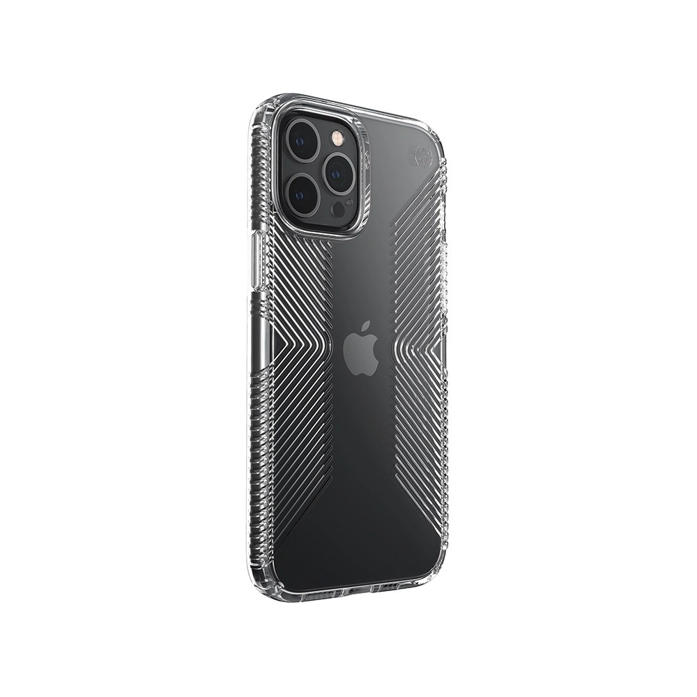 Hurtownia GSM - Etui Speck Presidio Perfect-Clear with Grips Apple iPhone 12 Pro Max z powłoką MICROBAN (Clear) - SPK170CL - {ean13} - Hurt