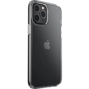 Etui Speck Presidio Perfect-Clear Apple iPhone 12/12 Pro z powłoką MICROBAN (Clear)