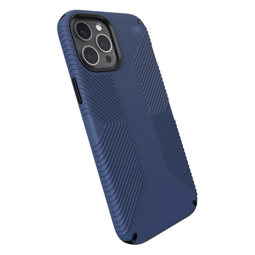 Etui Speck Presidio2 Grip Apple iPhone 12/12 Pro z powłoką MICROBAN (Coastal Blue/Stormblue)