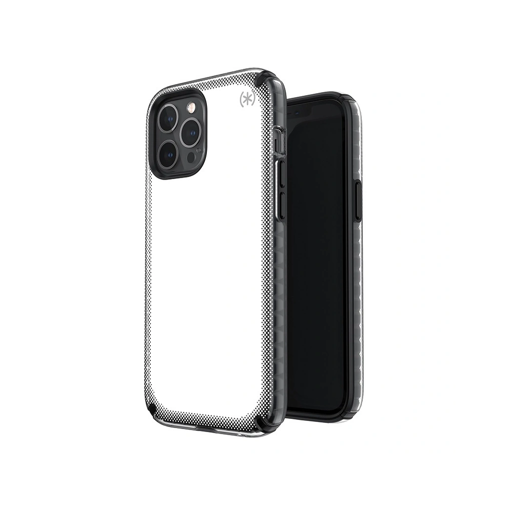 Hurtownia GSM - Etui Speck Presidio2 Armor Cloud Apple iPhone 12 mini mit MICROBAN-Beschichtung (Klar/Schwarz) - SPK187CLBLK - {ean13} - Hurt