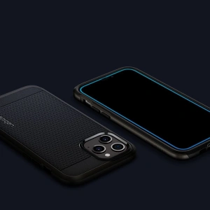 Hurtownia GSM - Szkło hartowane Spigen GLAS.tR AlignMaster Apple iPhone 12/12 Pro Black [2 PACK] - SPN1331BLK - {ean13} - Hurt
