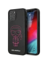 Etui Karl Lagerfeld KLHCP12LPCUIKPI Apple iPhone 12 Pro Max różowy/pink hardcase Karl Ikonik Outline