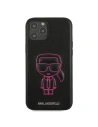 Hurtownia GSM - Etui Karl Lagerfeld KLHCP12LPCUIKPI Apple iPhone 12 Pro Max różowy/pink hardcase Karl Ikonik Outline - KLD358PNK - {ean13} - Hurt