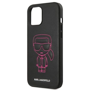 Hurtownia GSM - Etui Karl Lagerfeld KLHCP12LPCUIKPI Apple iPhone 12 Pro Max różowy/pink hardcase Karl Ikonik Outline - KLD358PNK - {ean13} - Hurt
