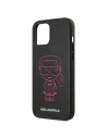 Hurtownia GSM - Etui Karl Lagerfeld KLHCP12LPCUIKPI Apple iPhone 12 Pro Max różowy/pink hardcase Karl Ikonik Outline - KLD358PNK - {ean13} - Hurt