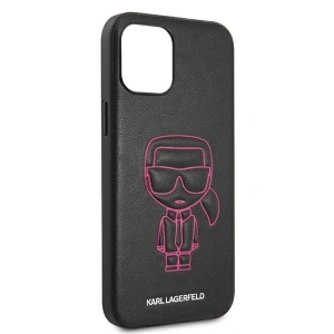 Hurtownia GSM - Etui Karl Lagerfeld KLHCP12LPCUIKPI Apple iPhone 12 Pro Max różowy/pink hardcase Karl Ikonik Outline - KLD358PNK - {ean13} - Hurt