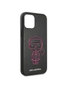 Hurtownia GSM - Etui Karl Lagerfeld KLHCP12LPCUIKPI Apple iPhone 12 Pro Max różowy/pink hardcase Karl Ikonik Outline - KLD358PNK - {ean13} - Hurt