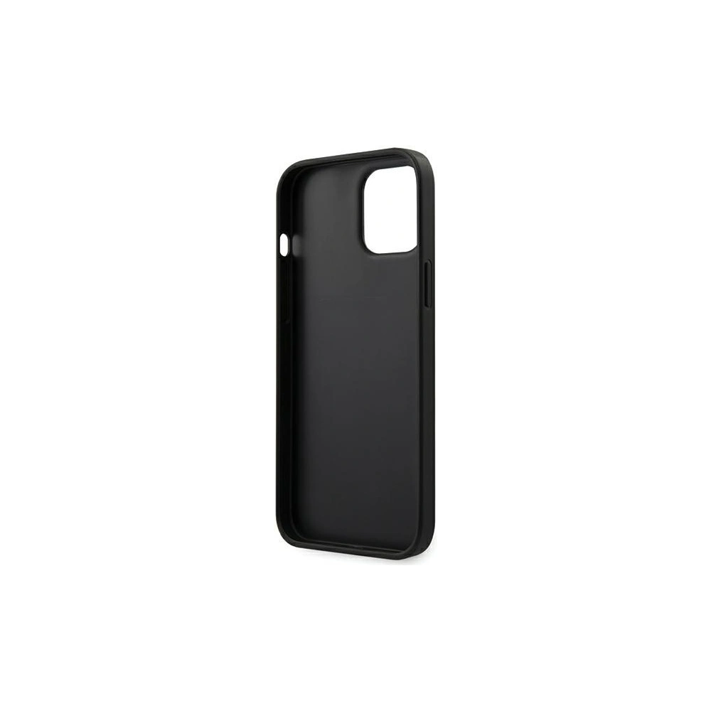 Hurtownia GSM - Etui Karl Lagerfeld KLHCP12LSAKICKCBK Apple iPhone 12 Pro Max czarny/black hardcase Saffiano Ikonik Karl&Choupette Head - KLD359BLK - {ean13} - Hurt