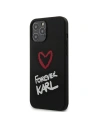 Etui Karl Lagerfeld KLHCP12LSILKRBK Apple iPhone 12 Pro Max czarny/black hardcase Silicone Forever Karl