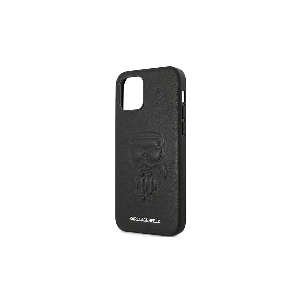 Wholesale Karl Lagerfeld KLHCP12MPCUIKBK Apple iPhone 12/12 Pro black hardcase Karl Ikonik Outline - KLD363BLK - {ean13} - Hurt