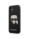 Hurtownia GSM - Etui Karl Lagerfeld KLHCP12MSAKHBK Apple iPhone 12/12 Pro czarny/black hardcase Saffiano Ikonik Karl`s Head - KLD365BLK - {ean13} - Hurt