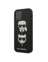 Hurtownia GSM - Etui Karl Lagerfeld KLHCP12MSAKICKCBK Apple iPhone 12/12 Pro czarny/black hardcase Saffiano Ikonik Karl&Choupette Head - KLD366BLK - {ean13} - Hurt