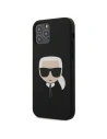 Hurtownia GSM - Etui Karl Lagerfeld KLHCP12MSLKHBK Apple iPhone 12/12 Pro czarny/black hardcase Silicone Karl`s Head - KLD368BLK - {ean13} - Hurt