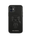 Wholesale Karl Lagerfeld KLHCP12SPCUIKBK Apple iPhone 12 mini black hardcase Karl Ikonik Outline - KLD371BLK - {ean13} - Hurt