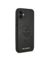 Wholesale Karl Lagerfeld KLHCP12SPCUIKBK Apple iPhone 12 mini black hardcase Karl Ikonik Outline - KLD371BLK - {ean13} - Hurt