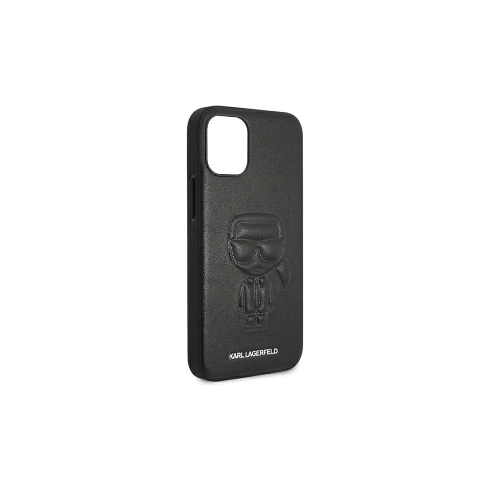 Wholesale Karl Lagerfeld KLHCP12SPCUIKBK Apple iPhone 12 mini black hardcase Karl Ikonik Outline - KLD371BLK - {ean13} - Hurt
