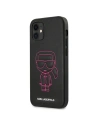 Hurtownia GSM - Etui Karl Lagerfeld KLHCP12SPCUIKPI Apple iPhone 12 mini różowy/pink hardcase Karl Ikonik Outline - KLD372PNK - {ean13} - Hurt