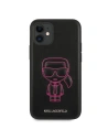 Hurtownia GSM - Etui Karl Lagerfeld KLHCP12SPCUIKPI Apple iPhone 12 mini różowy/pink hardcase Karl Ikonik Outline - KLD372PNK - {ean13} - Hurt