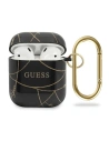 Guess GUACA2TPUCHBK Apple AirPods cover czarny/black Gold Chain Collection