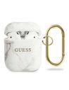 Guess GUACA2TPUMAWH Apple AirPods cover white Marble Collection