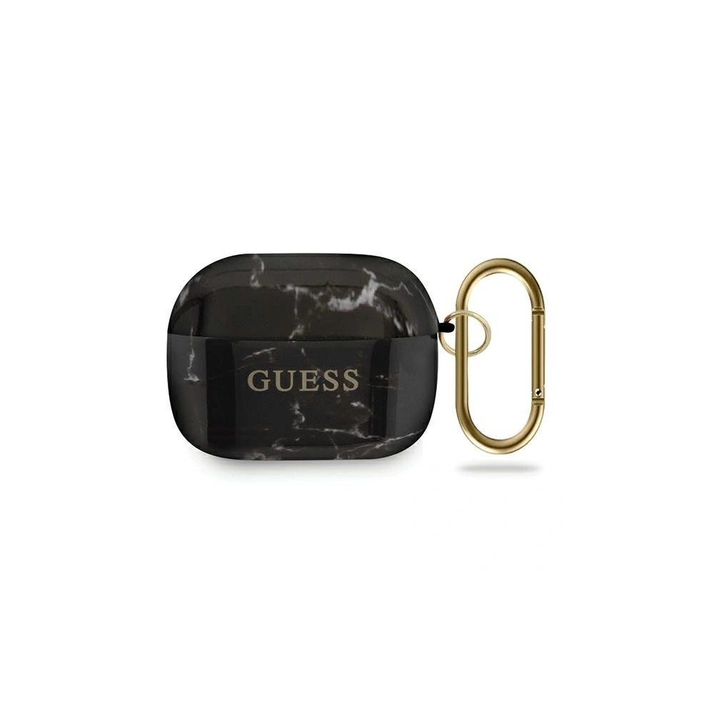 Hurtownia GSM - Guess GUACAPTPUMABK Apple AirPods Pro Hülle schwarz/marmorierte Kollektion - GUE671BLK - {ean13} - Hurt