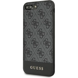 Hurtownia GSM - Guess GUHCI8LG4GLGR Apple iPhone 7/8 Plus grau/grey Hardcase 4G Stripe Collection - GUE673GRY - {ean13} - Hurt