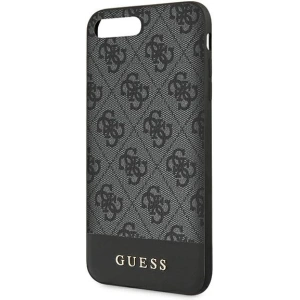 Hurtownia GSM - Guess GUHCI8LG4GLGR Apple iPhone 7/8 Plus szary/grey hardcase 4G Stripe Collection - GUE673GRY - {ean13} - Hurt