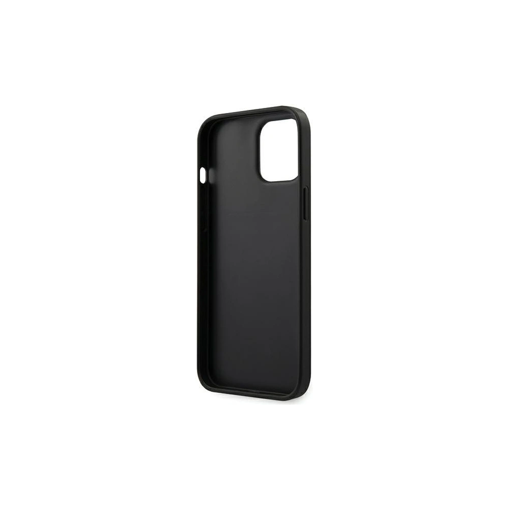 Hurtownia GSM - Etui Guess GUHCP12LPU4GHBK Apple iPhone 12 Pro Max szary/grey hardcase 4G Triangle Collection - GUE678GRY - {ean13} - Hurt